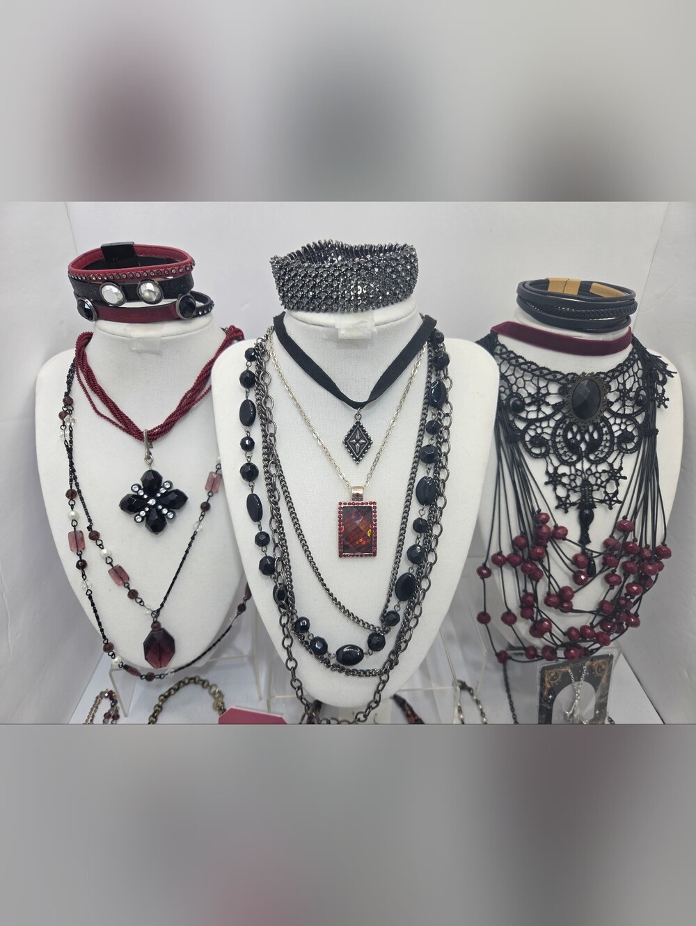 HUGE ​54pc Vintage & Modern Jewelry Lot CHICO'S LOFT INC. LEITH Necklace Earring - Picture 2 of 16